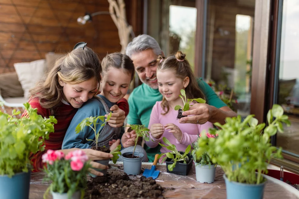 Das Gartenjahr mit Kindern erleben