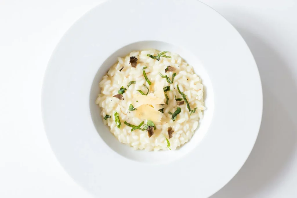 Hirschhornwegerich Risotto