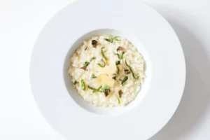 Hirschhornwegerich Risotto