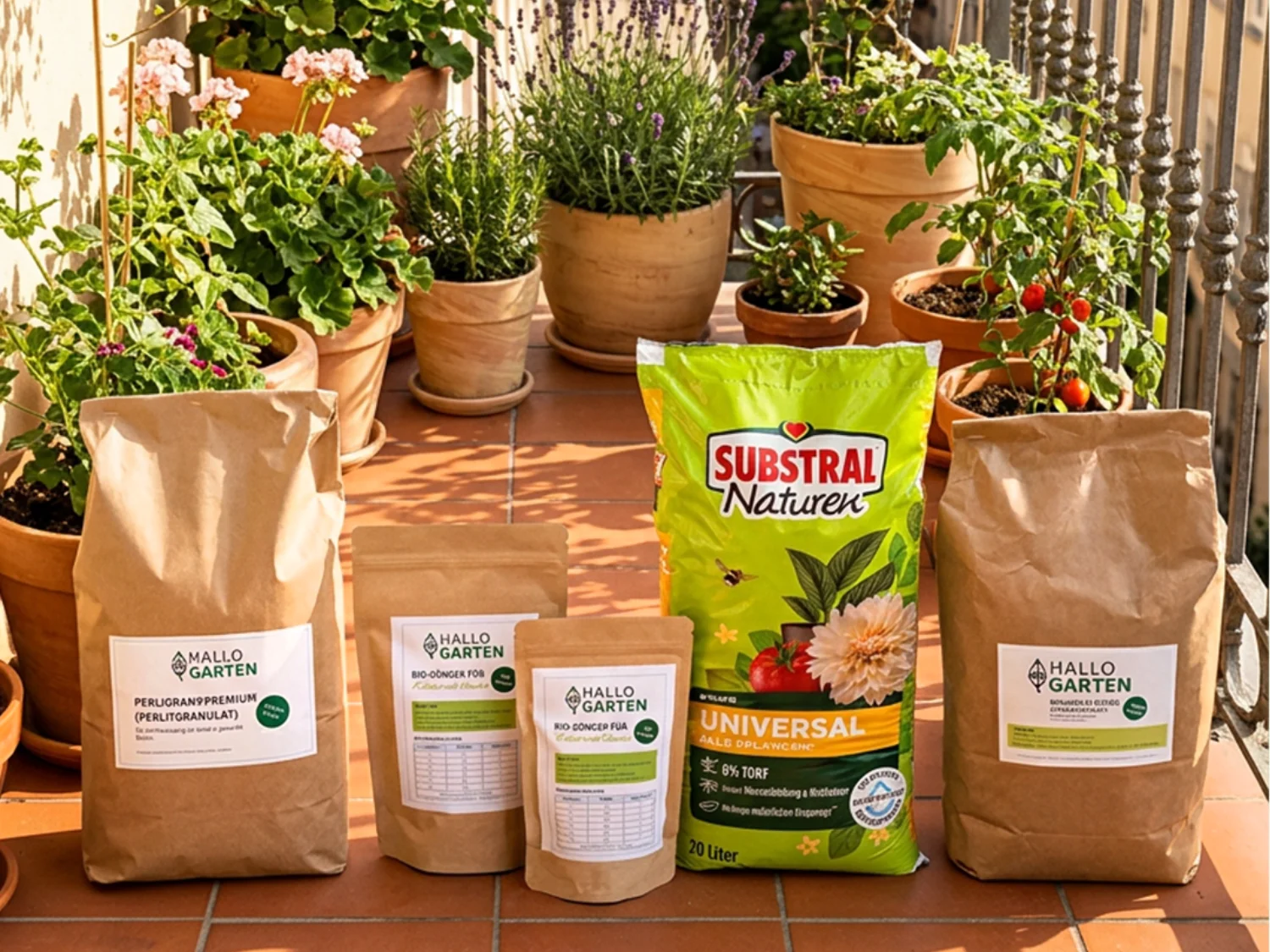 Heiße Deine Pflanzen willkommen