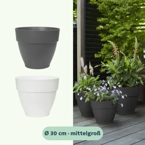 Elho Vibia Campana Pflanztopf rund 30 cm
