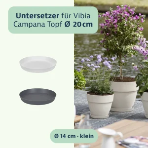 Elho Loft Urban Untersetzer rund 14 cm