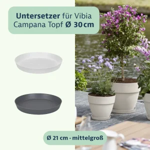 Elho Loft Urban Untersetzer rund 21 cm