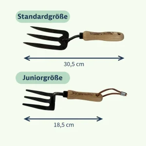 KRUMPHOLZ® Junior-Handgabel mit Eschengriff (geschmiedet)