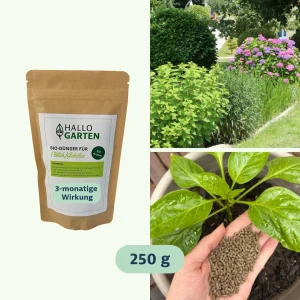 Hallo Garten Dünger für Gehölze und Blühgehölze 250 g