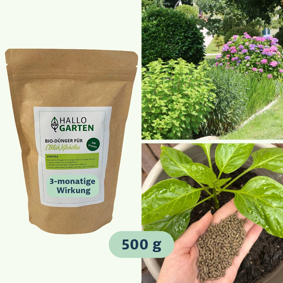Hallo Garten BIO-Dünger für (Blüh-)Gehölze (500 g)