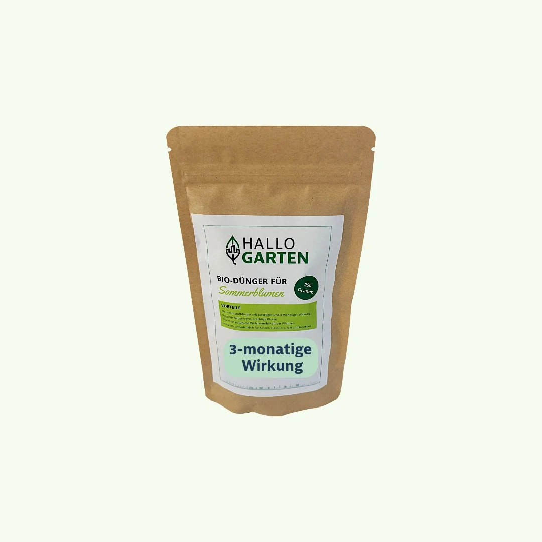 Hallo Garten BIO-Dünger für Sommerblumen (250 g)