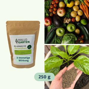 Hallo Garten BIO-Dünger für Obst und Gemüse (250 g)