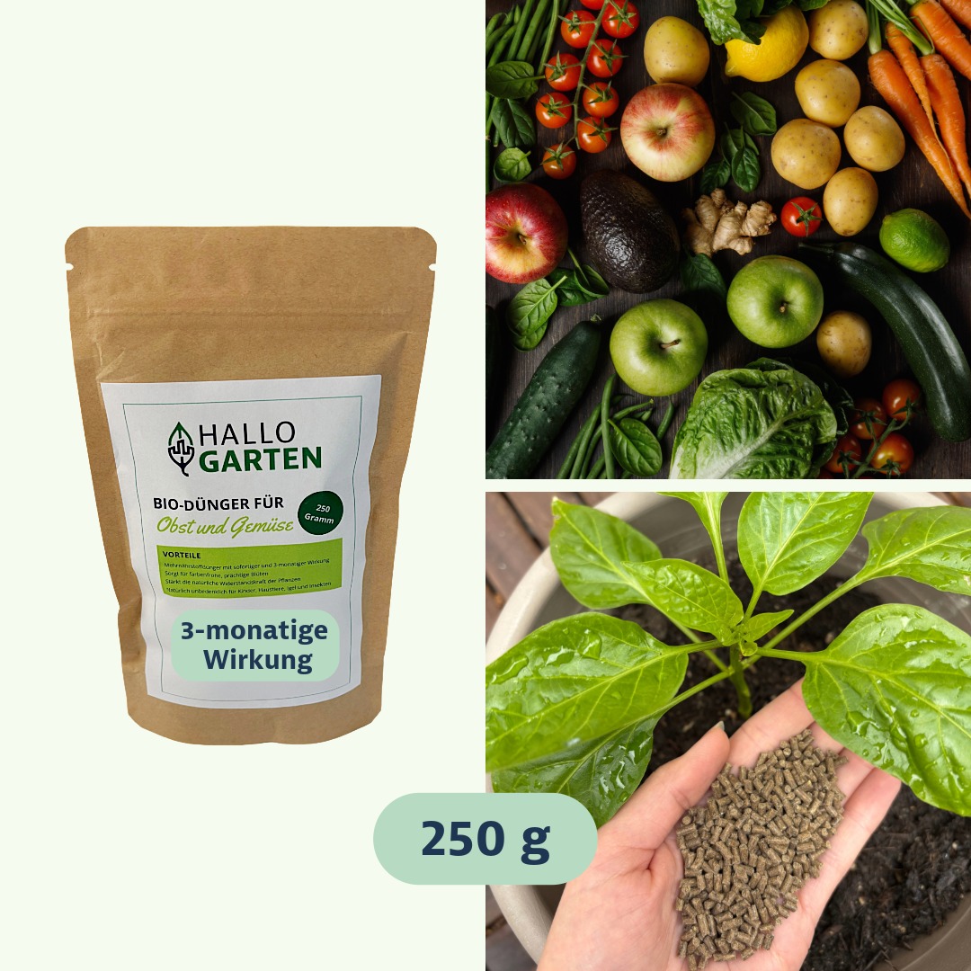 Hallo Garten BIO-Dünger für Obst und Gemüse (250 g)