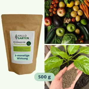 Hallo Garten BIO-Dünger für Obst und Gemüse (500 g)