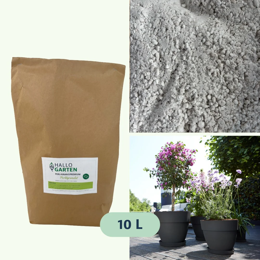 Hallo Garten Perligran ® Premium Perlitgranulat (10 L)
