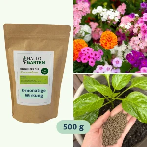 Hallo Garten BIO-Dünger für Sommerblumen (500 g)