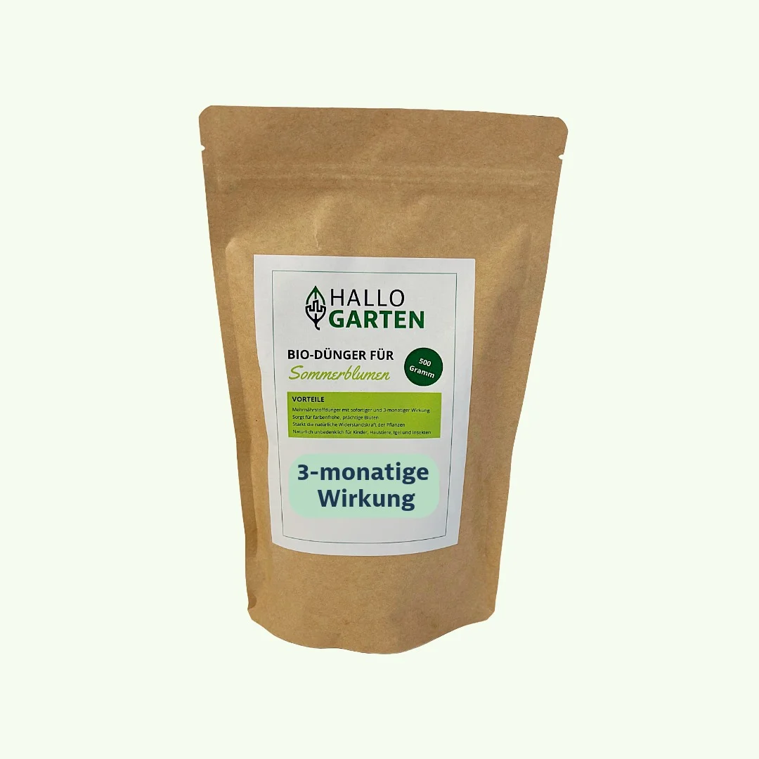 Hallo Garten BIO-Dünger für Sommerblumen (500 g)